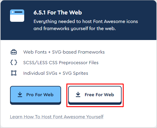 Font Awesome